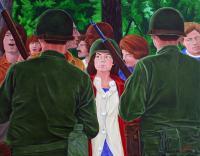 People - Insurgents - Oil On Canvas